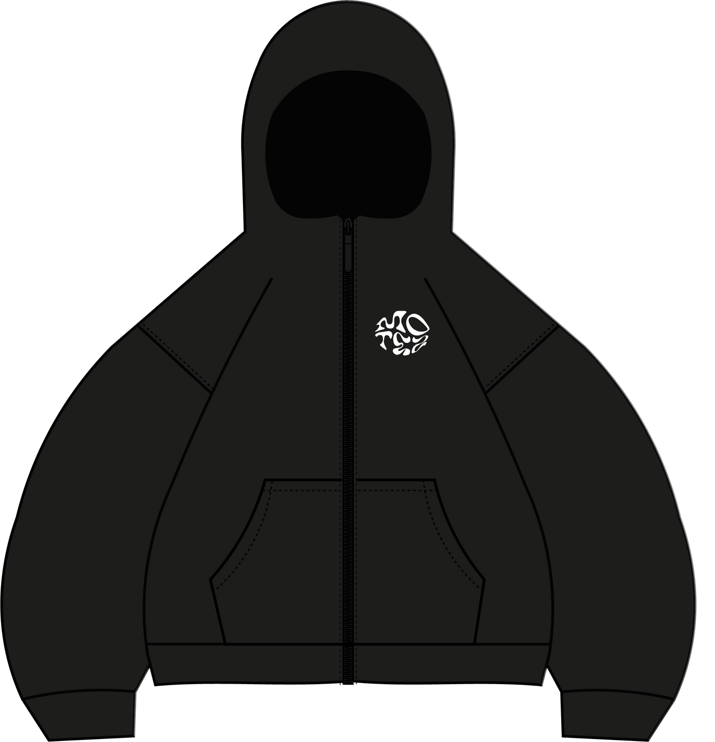 Motez Original Zip-Up Hoodie